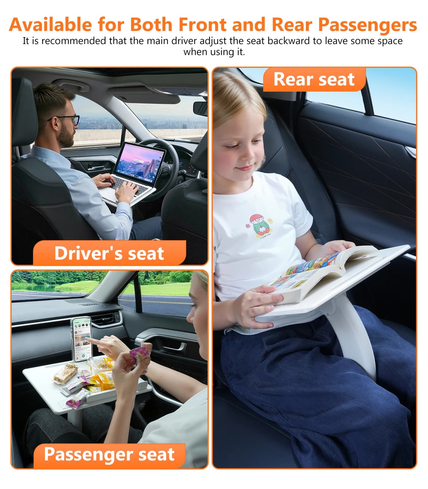 Przenośny stolik samochodowy na laptopa 🚗