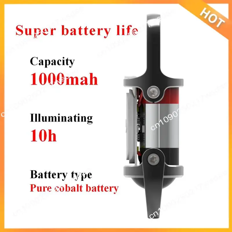 X08A 2025 mini latarka-brelok 3w1 powerbank 🔋