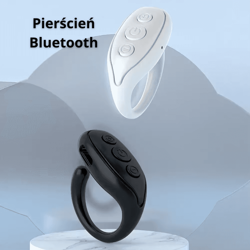 Pierścień Bluetooth do TikToka: przewijanie i lajki 📱